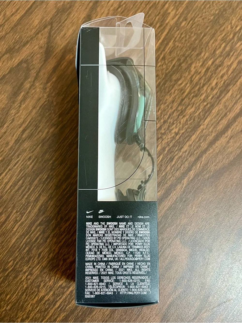 Nike Active Hydroblast Swim Goggle Smoke NESSC169-007 NEW